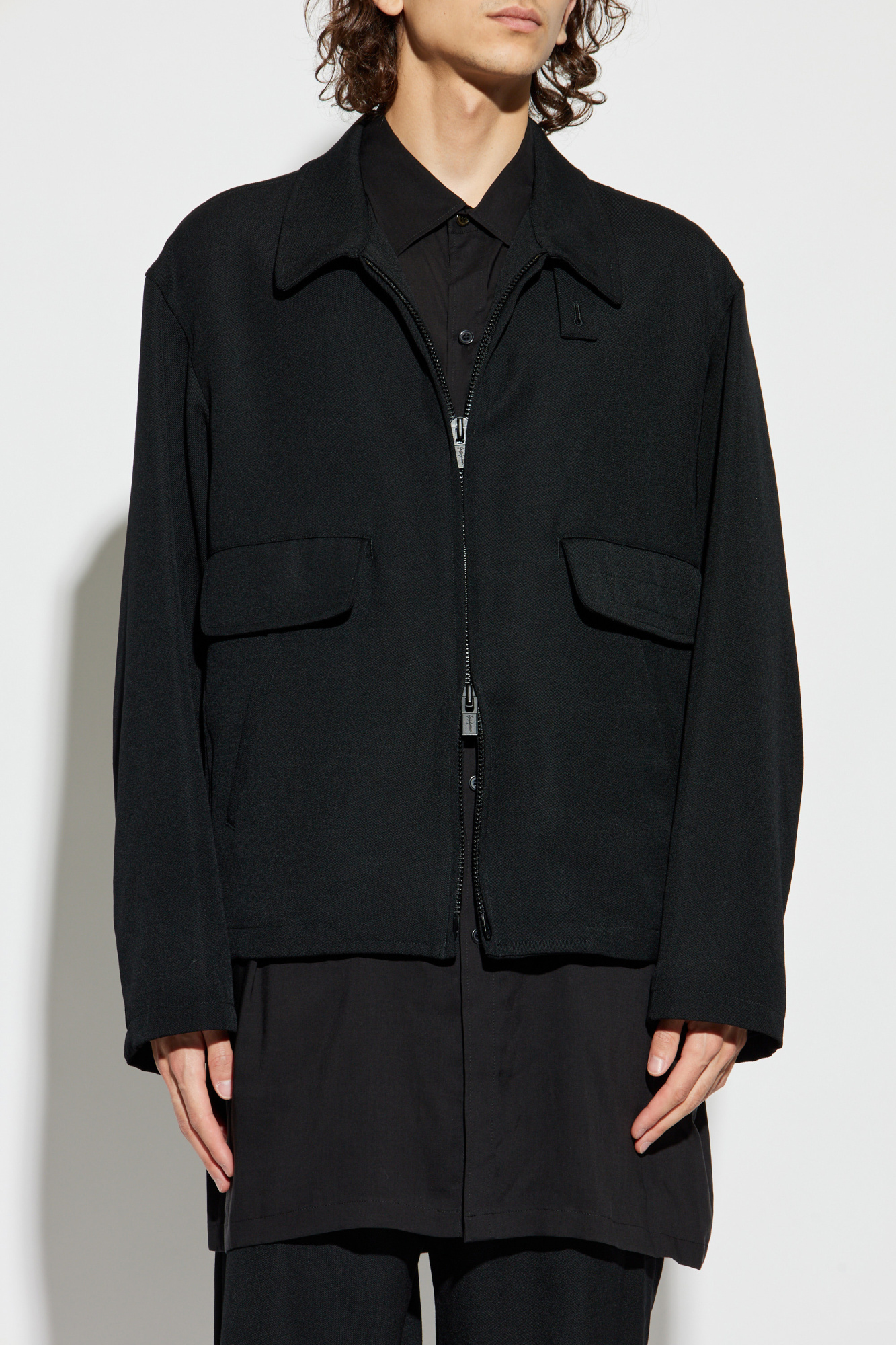 Black Wool jacket Yohji Yamamoto - Vitkac Slovakia